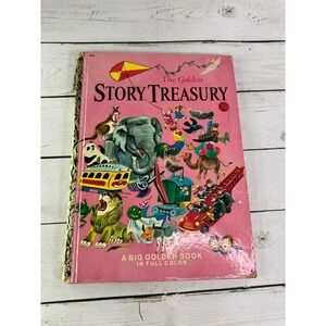 The Golden Story Treasury by Tibor Gergely Golden Press 1951 Hardcover